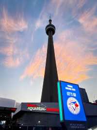 CN Tower 🇨🇦 at night