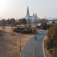 This park Catholic Church is breathtaking ⛪️⛪