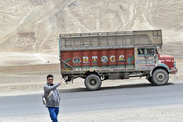 Magnetic Hill in leh ladakh india
