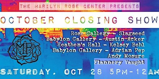 October Closing Show | The Marilyn Rose Center, East Palmer Street, Indianapolis, IN, USA