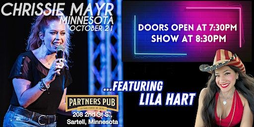 Chrissie Mayr Live! | Great River Bowl & Partners Pub
