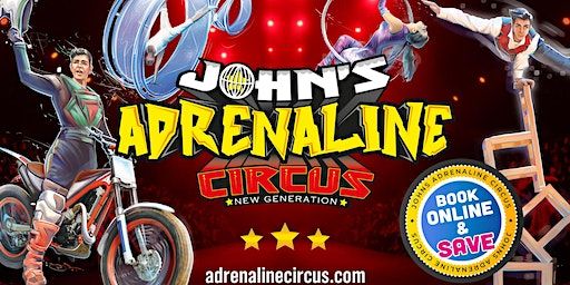 Wed Dec 6 | Odessa, TX | 7:00PM | John's Adrenaline Circus | West Texas Horse Center