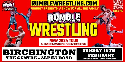 Rumble Wrestling comes to Birchington -KIDS FOR A FIVER - Limited offer | The Birchington Centre