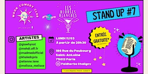 MOON COMEDY CLUB | Les Blouses Blanches