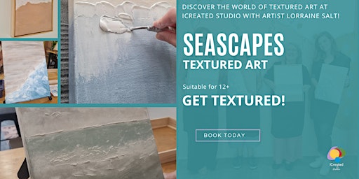 Seascapes - Textured Art Workshop | iCreated Studio