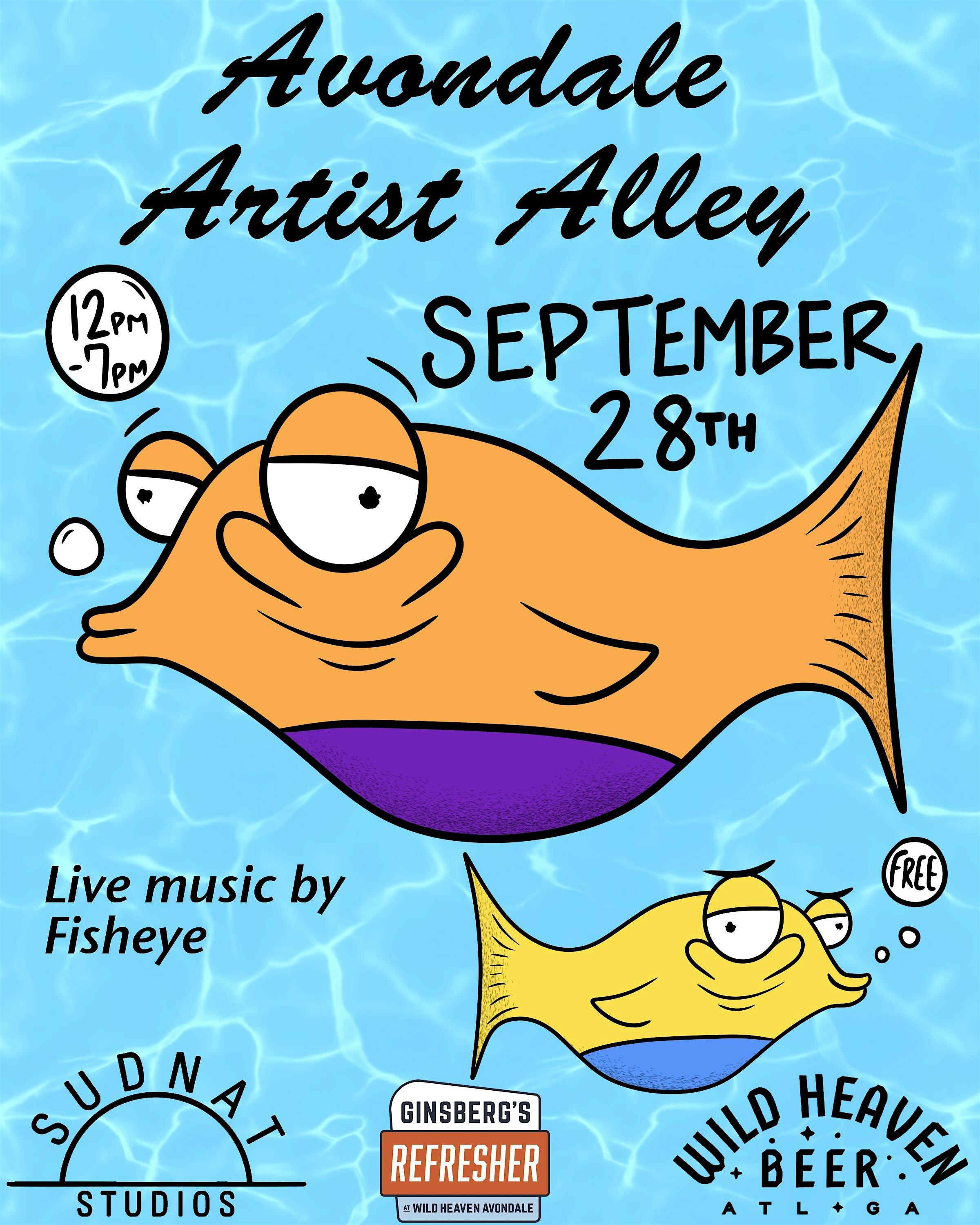 Avondale Artist Alley | Wild Heaven Beer & Ginsberg's Refresher: Avondale