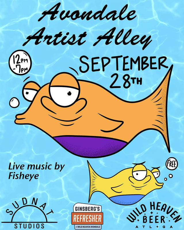 Avondale Artist Alley | Wild Heaven Beer & Ginsberg's Refresher: Avondale