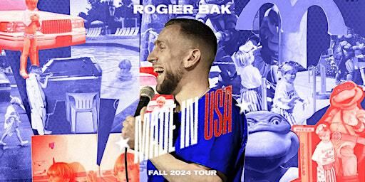 Rogier Bak: Made in USA TOUR • English COMEDY in THE HAGUE | Hotel Indigo the Hague - Palace Noordeinde, an IHG Hotel