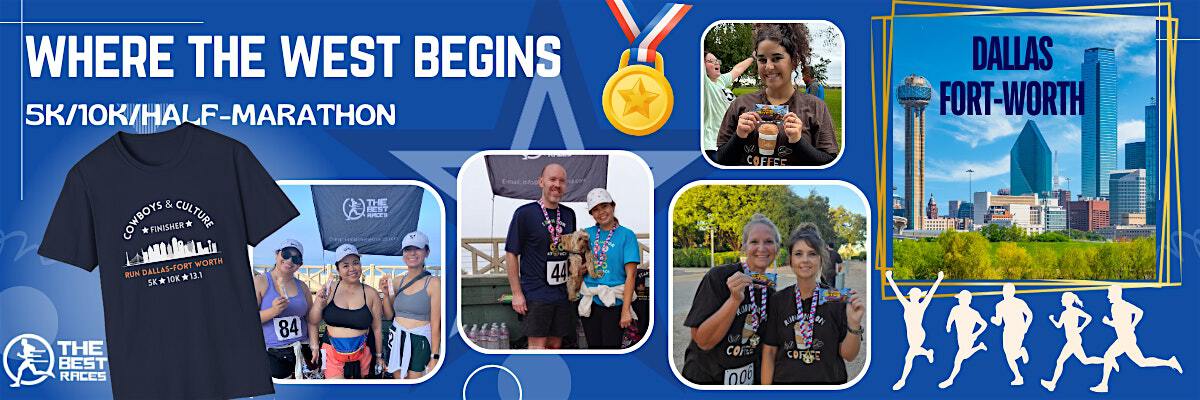 Run DALLAS FORT-WORTH 5K/10K/13.1 Hybrid Race | Josey Ranch Greenbelt(Course Map will be emailed)