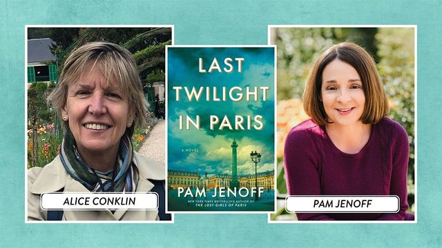 Gramercy Books Selects LAST TWILIGHT IN PARIS! Pam Jenoff joins via Zoom! | Gramercy Books