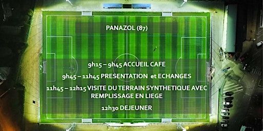 Journée Technique TERRAIN SYNTHETIQUE - PANAZOL (87) | Centre Jean Cocteau