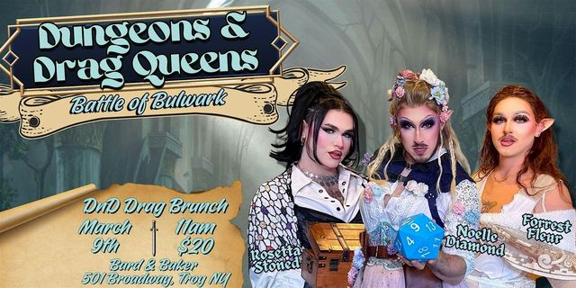 Dungeons & Drag Queens: Battle of Bulwark | Bard and Baker Board Game Cafe