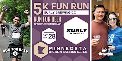5k Beer Run x Surly Brewing Co | 2025 MN Brewery Running Series | Surly Brewing Co.