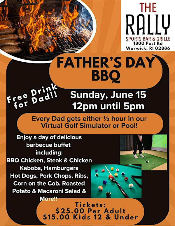 Father's Day at The Rally | The Rally Sports Bar & Grille