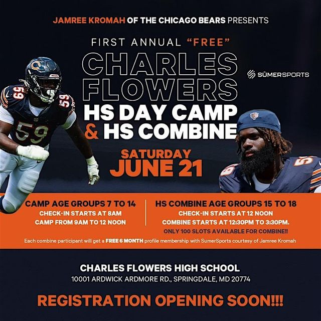 Jamree Kromah's High School Combine | Charles Herbert Flowers High School