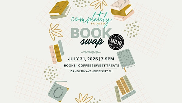 Completely Booked Book Swap | MOJO Coffee