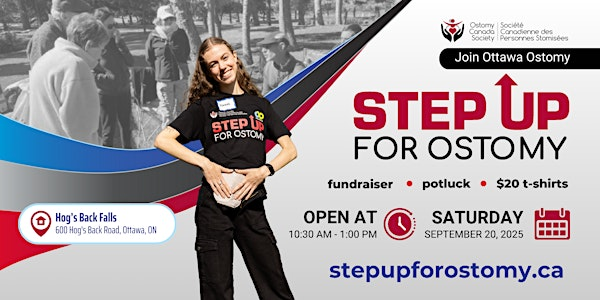 Step Up For Ostomy 2025 - Ottawa | Hog's Back Falls