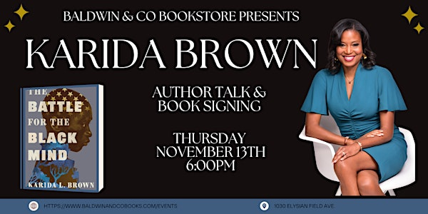 Karida Brown Teaches Us about the Fight for Black Educational Freedom | 1030 Elysian Fields Ave