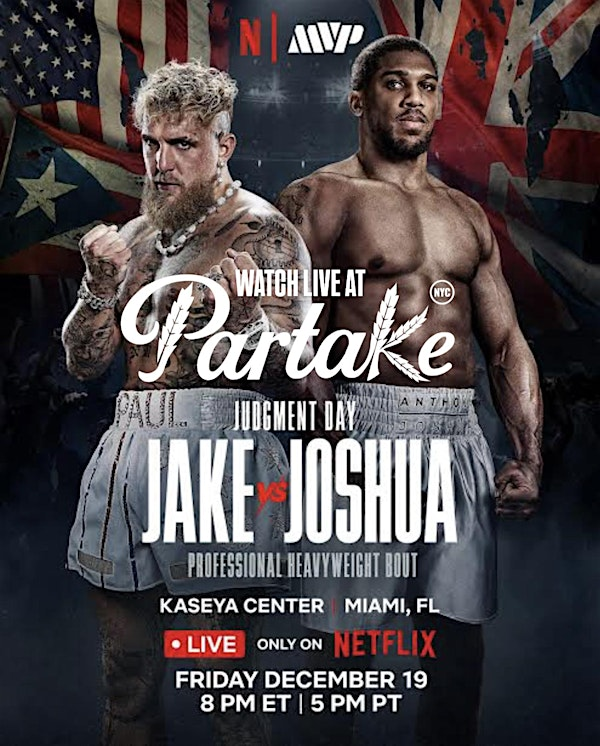 JAKE PAUL VS ANTHONY JOSHUA! | Partake NYC