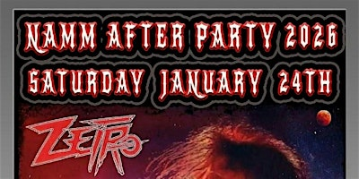 NAMM AFTER PARTY 2026 / ZETRO At The Grand Theater, Anaheim | The Grand Theater