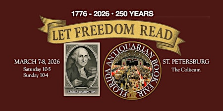 2026 Florida Antiquarian Book Fair | The Coliseum
