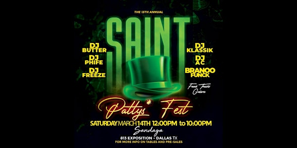 13th Annual St Pattys Fest  @ Sandaga 813 | SANDAGA 813