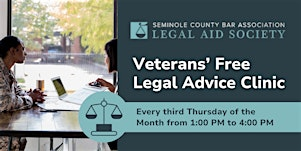 Veterans' Free Legal Advice Clinic | 215 N Oxford Rd