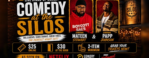 Comedy at The Silos | Modesto Silos