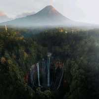 TUMPAK SEWU WATERFALL : LUMAJANG