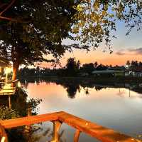 🚘ร้านระเบียงน้ำ บางระจัน 🚘