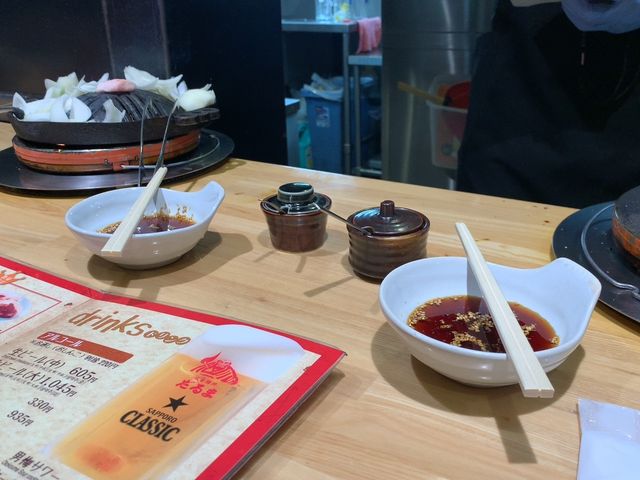 札幌　札幌名物ジンギスカン　先ずは、だるまへ❗️