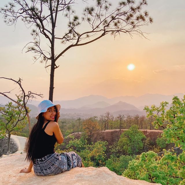 นั่งดูพระอาทิตย์ตกที่ “แกรนด์แคนยอน”🏜🧡