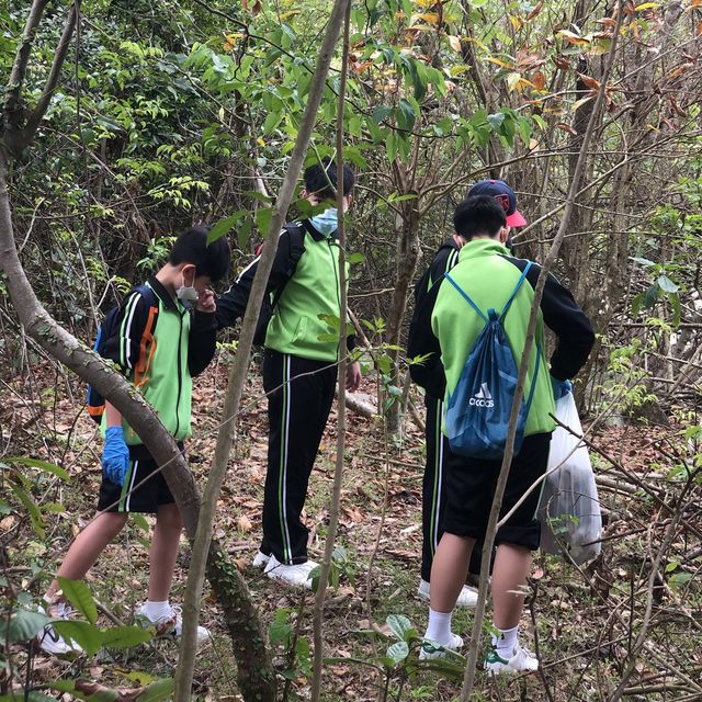 到海下灣海岸公園清潔及遊玩