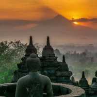 Moments at The Borobudur Tample, Jogja