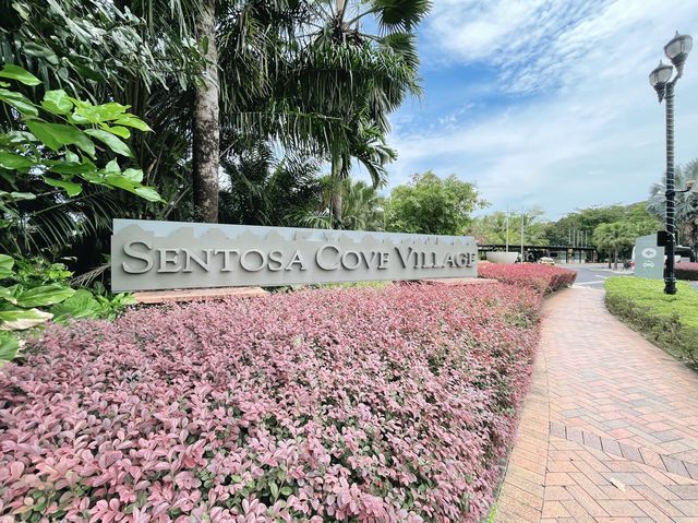 Sentosa Cove Village by the sea