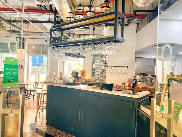 Parisian-style dining at The Mess Hall