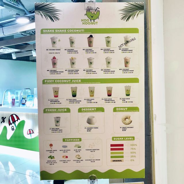 Refreshing Coconut Shake Anyone ?
