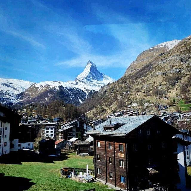 The View From Gornergrat Of Matterhorn
