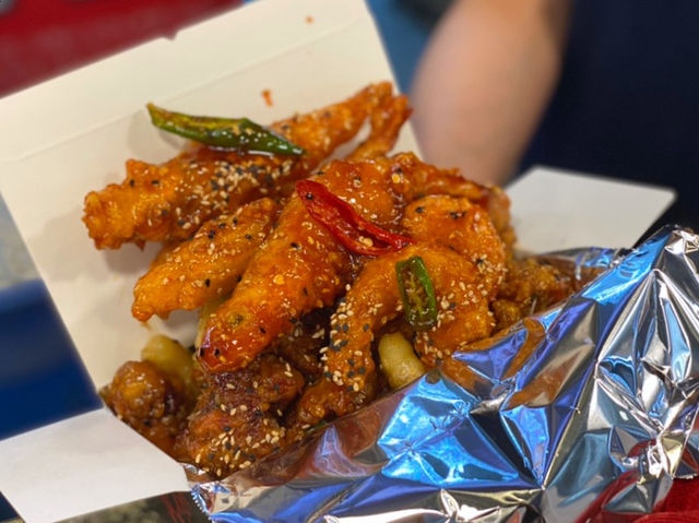 금정역 산본시장 맛집 교동닭강정&새우강정 달콤 바삭