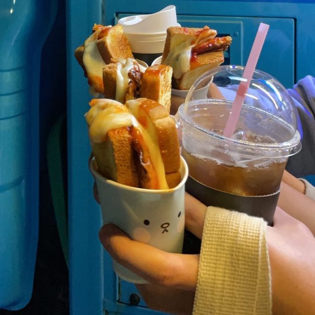 송정해수욕장 푸드트럭 ‘달콩토스트’