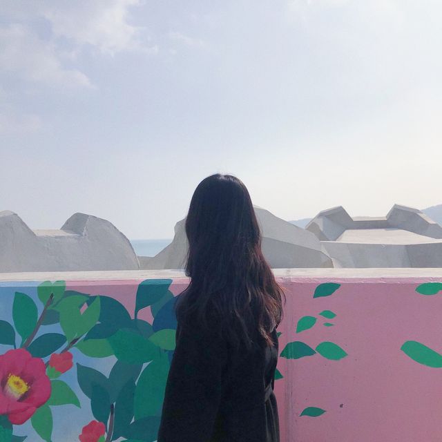 🌊🌺 여수 오동도에서 동백꽃+바다 가득가득 감상하기 🌺🌊
