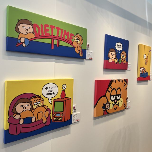 🤤與為食妹同Garfield貓🐱渡過開心愉快的一天🥰㊗️