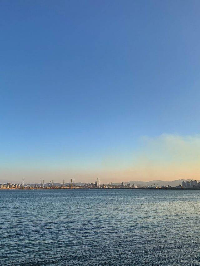 바다와 파도가 아름다운 영일대 해수욕장 🌊 