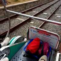 Seaside Rail Biking in Incheon