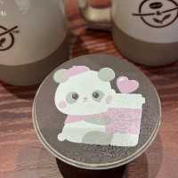 韓国【エバーランド】遊園地内のかわいいコーヒーチェーン店💜Coffee Bean