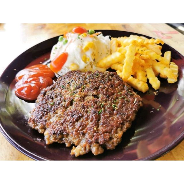 เบอร์เกอร์ &​ สเต็ก ราคาประหยัด 