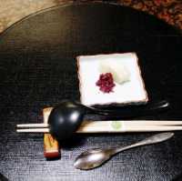 일본여행 하코네 료칸 교쿠테이의 가이세키 요리 한 상