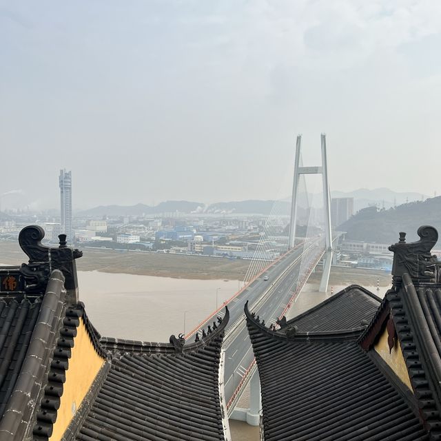 Zhaobaoshan, a port view 