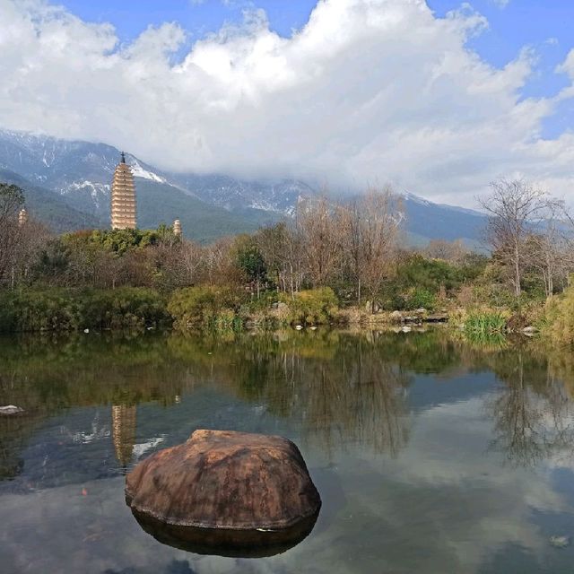 Three Pagodas of Dali 