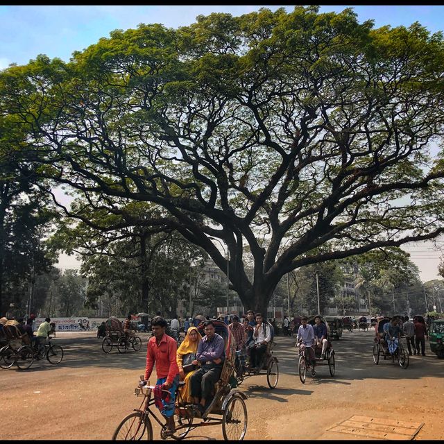 Dhaka street Markets.